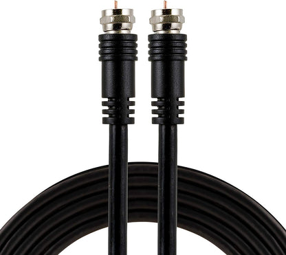 GE 23217 RG59 Coaxial Cable 6ft F-Type Connectors
