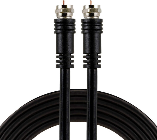 GE 23217 RG59 Coaxial Cable 6ft F-Type Connectors