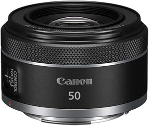 Canon 4515C002 RF 50mm Lens: F1.8 STM, RF Mount (Renewed)