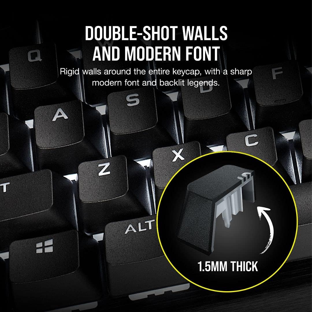 Corsair CH-9911060-NA PBT Double-Shot PRO Keycap Set