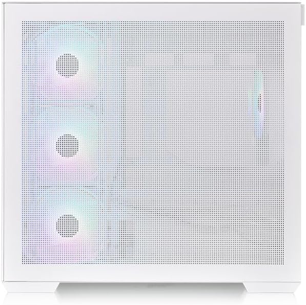 Thermaltake View 380 Snow ATX Case ARGB Fans