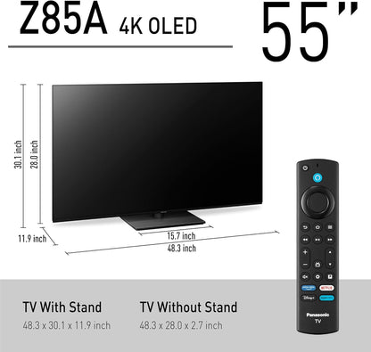 Panasonic TV-55Z85AP 55-Inch OLED 4K UHD Smart Fire TV