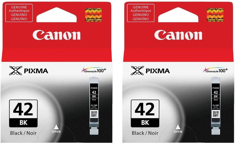 Canon CLI-42 Black Ink Cartridge 2-Pack — main product image