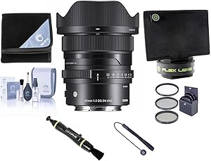 Sigma 20mm f/2 DG DN Contemporary Lens Bundle