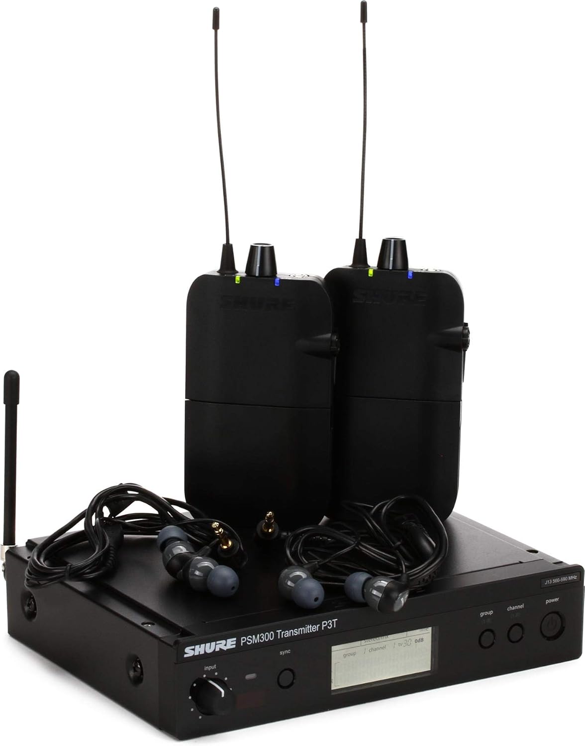 Shure P3TR112TW-J13 PSM300 Wireless In-Ear Monitoring System Twinpack