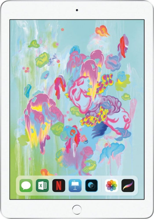 Apple MR7K2LL/A 9.7-inch iPad 128GB Silver Renewed