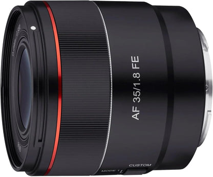 Rokinon IO3518-E AF 35mm F1.8 Full Frame Lens Sony E