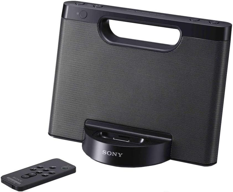 Sony RDPM5iPBLK Portable 30-Pin iPhone/iPod Speaker Dock — main product image