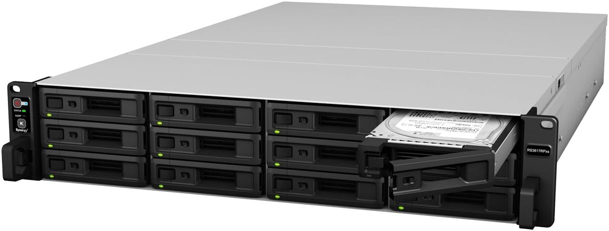 Synology RS3617RPxs RackStation NAS - Diskless
