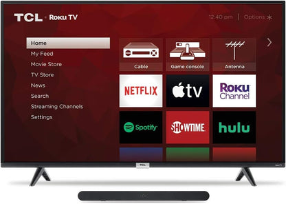 TCL 6 Series 75" 4K TV & Alto 6 Sound Bar