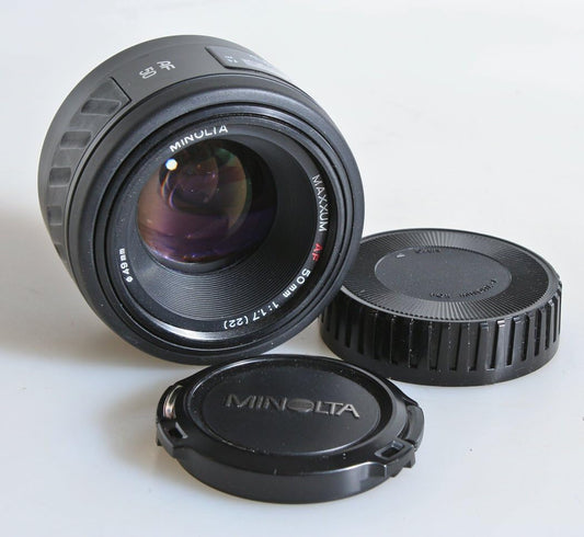 Sony 50MM F 1.7 AF Lens - Minolta Mount Prime