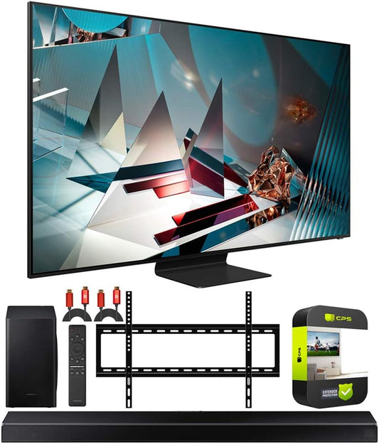 Samsung E24SAMQN75Q800TA 75" 8K QLED Smart TV + Soundbar Bundle
