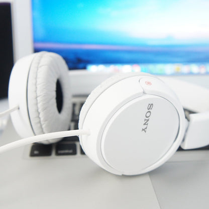Sony 4326545855 On-Ear Extra Bass Headphones - White
