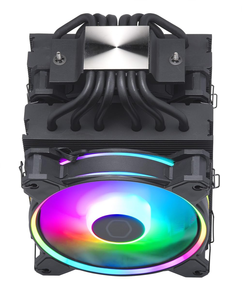 Cooler Master RR-D6BB-20PA-R1 Hyper 622 Halo Black CPU Air Cooler - Dual Tower ARGB