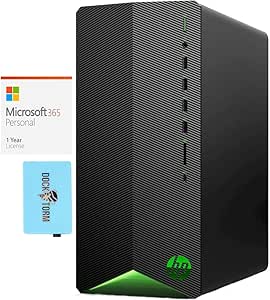 HP 3V2Z3AV Pavilion Gaming Desktop Ryzen 5 1TB SSD — main product image