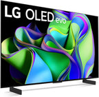 LG E99LGOLED83C3PUA 83-Inch OLED evo C3 4K Smart TV Bundle