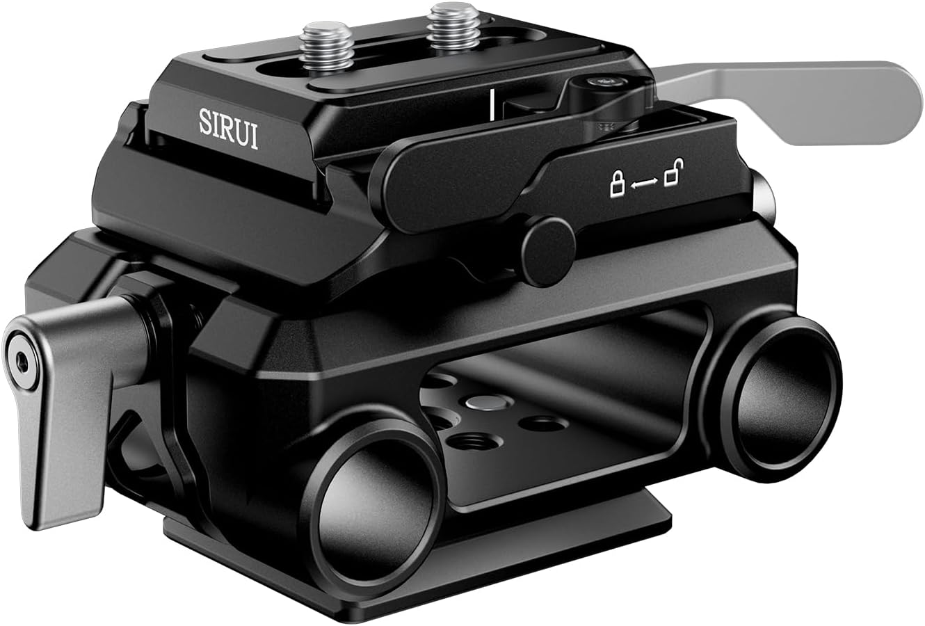 Sirui AM-QA-LR 15mm Rail System with QR Plate
