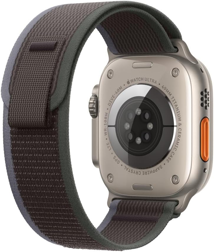 Apple Watch Band - Trail Loop (49mm) - Blue/Black - M/L