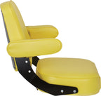 K&M SD Seat Assembly Yellow John Deere Replacement