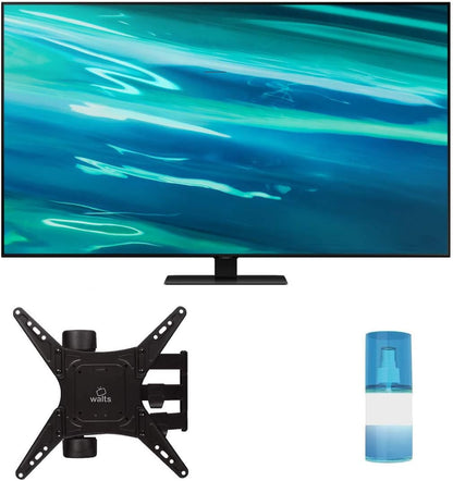 Samsung QN50Q80AA 50" 4K QLED TV with Full Motion Mount (Used)