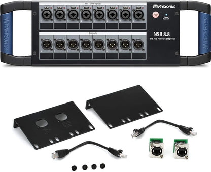 PreSonus NSB 8.8 AVB-Networked Stage Box Bundle