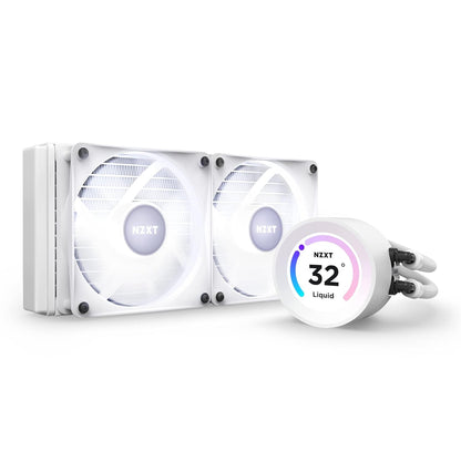 NZXT RL-KR24E-W1 Kraken Elite 240 RGB AIO CPU Cooler White