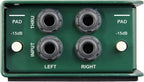 Radial Engineering JDI STEREO Premium Passive DI Box