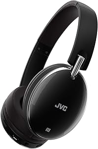 JVC HAS90BNB Wireless Noise-Canceling Headphones Bluetooth Black — main product image