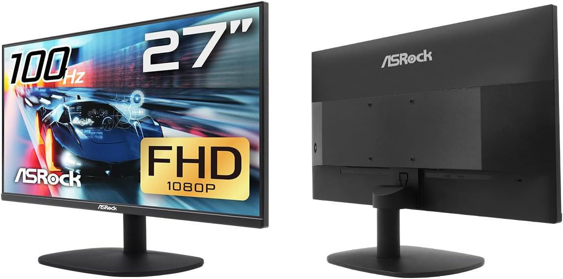 ASRock CL27FF 27" 100Hz IPS Gaming Monitor