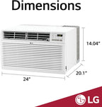 LG 9,800 BTU Through the Wall Air Conditioner 230V