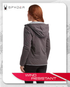 Spyder Jacket Women's Cozy Full Zip Hoodie Outdoor Winter Jackets
