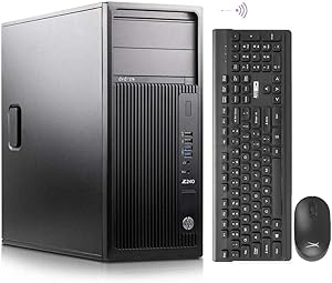 HP Z240 i5 Desktop, 8GB,128GB SSD 2TB HDD GT 1030 Renewed