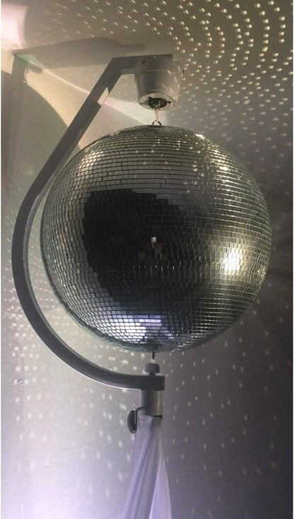 Eliminator Lighting DECOR MBSK Rotating Mirror Disco Ball Stand 4-Pack