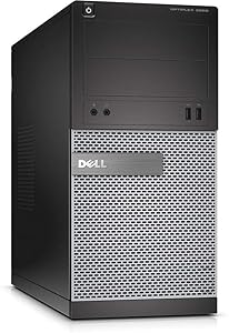 Dell 3020 Tower i7-4770 8GB 240SSD Win 10 Pro Renewed