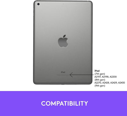Logitech iPad Keyboard Case Slim Folio Wireless Graphite