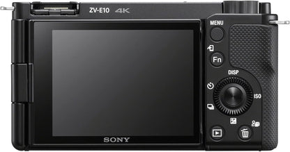 Sony ILCZV-E10L/B Alpha ZV-E10 Mirrorless Vlog Camera