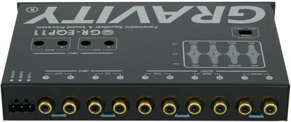 Gravity GR-EQP11 4-Way Car Parametric Equalizer