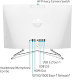 HP 22-df0224 All-in-One Desktop Celeron 12GB 256GB SSD