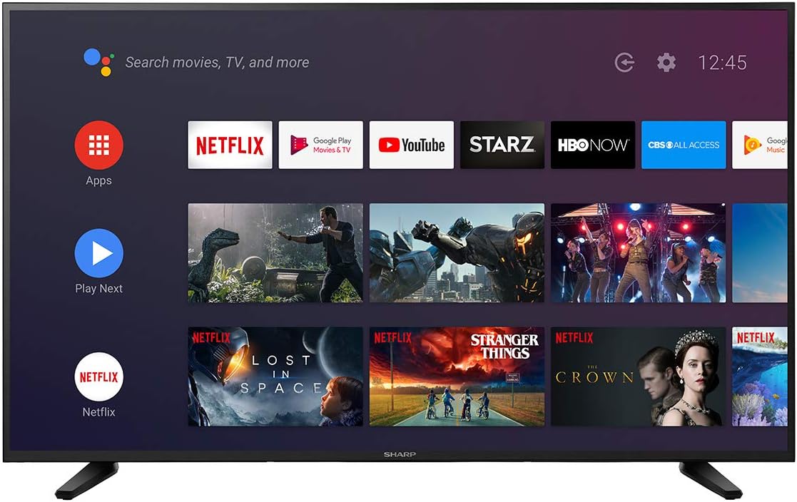 Sharp LC-55Q7000U 55-Inch 4K Android Smart TV