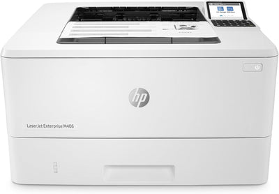 HP M406dn LaserJet Enterprise Monochrome Printer - Ethernet & Duplex