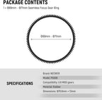 Neewer PG008 0.8 MOD Follow Focus Gear Ring