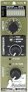 Radial Engineering Komit Studio Compressor Limiter