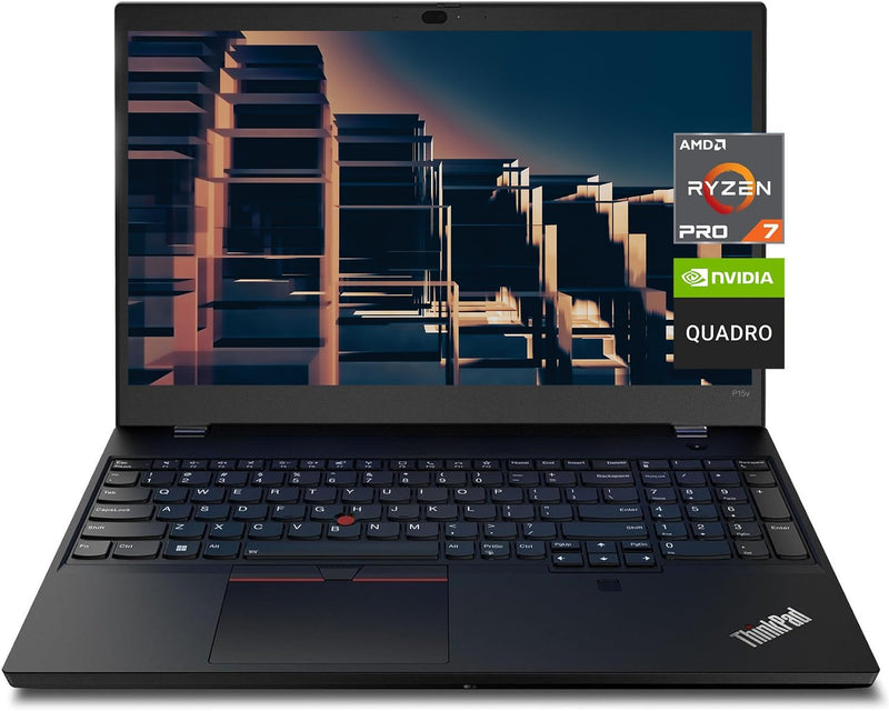 Lenovo ThinkPad P15v Gen 3: Ryzen 7, 64GB RAM, 2TB SSD, Quadro T600 — main product image