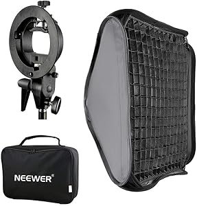 Neewer 10087200 16" Bowens Mount Softbox Grid S-Type Bracket