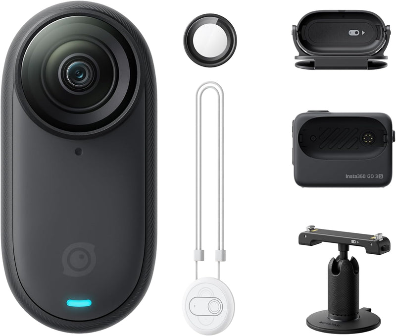 Insta360 CINSAATA GO 3S 64GB Black 4K Portable Camera — main product image