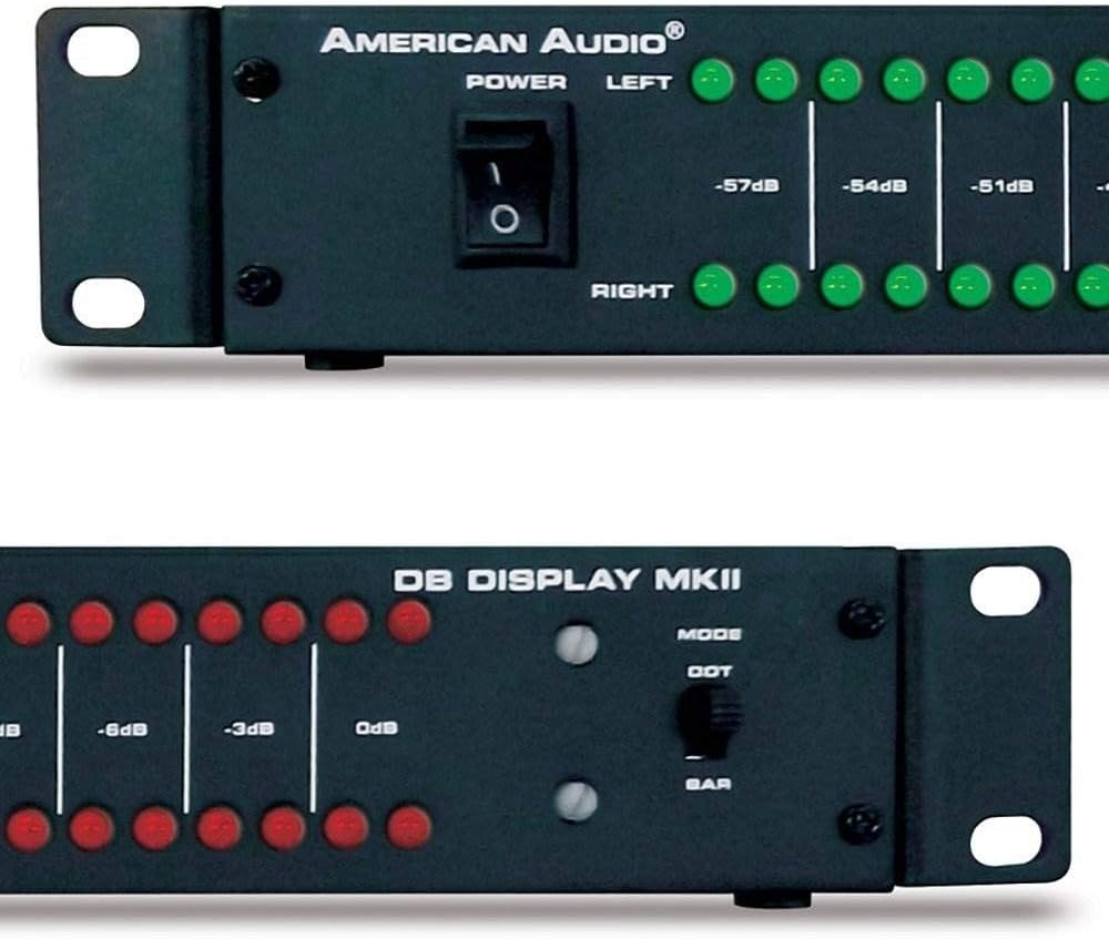 American Audio DB-DISPLAY-MKII LED Volume Display Monitor Rack