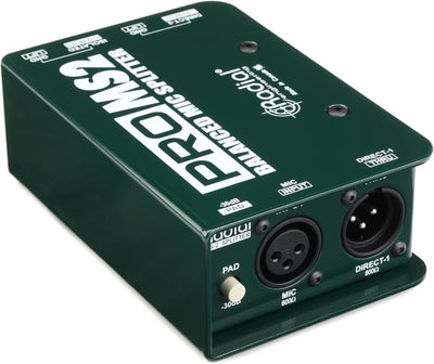 Radial Engineering 4334434600 ProMS2 Passive Microphone Splitter