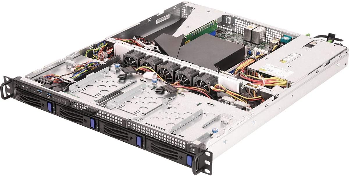 ASRock 1U4LW-X470 1U Rackmount Server - AMD AM4 Barebone