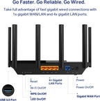 TP-Link Archer AXE75 AXE5400 Tri-Band WiFi 6E Router