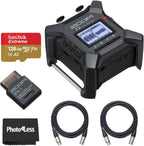 Zoom F3 32-Bit Float Multitrack Recorder Bundle